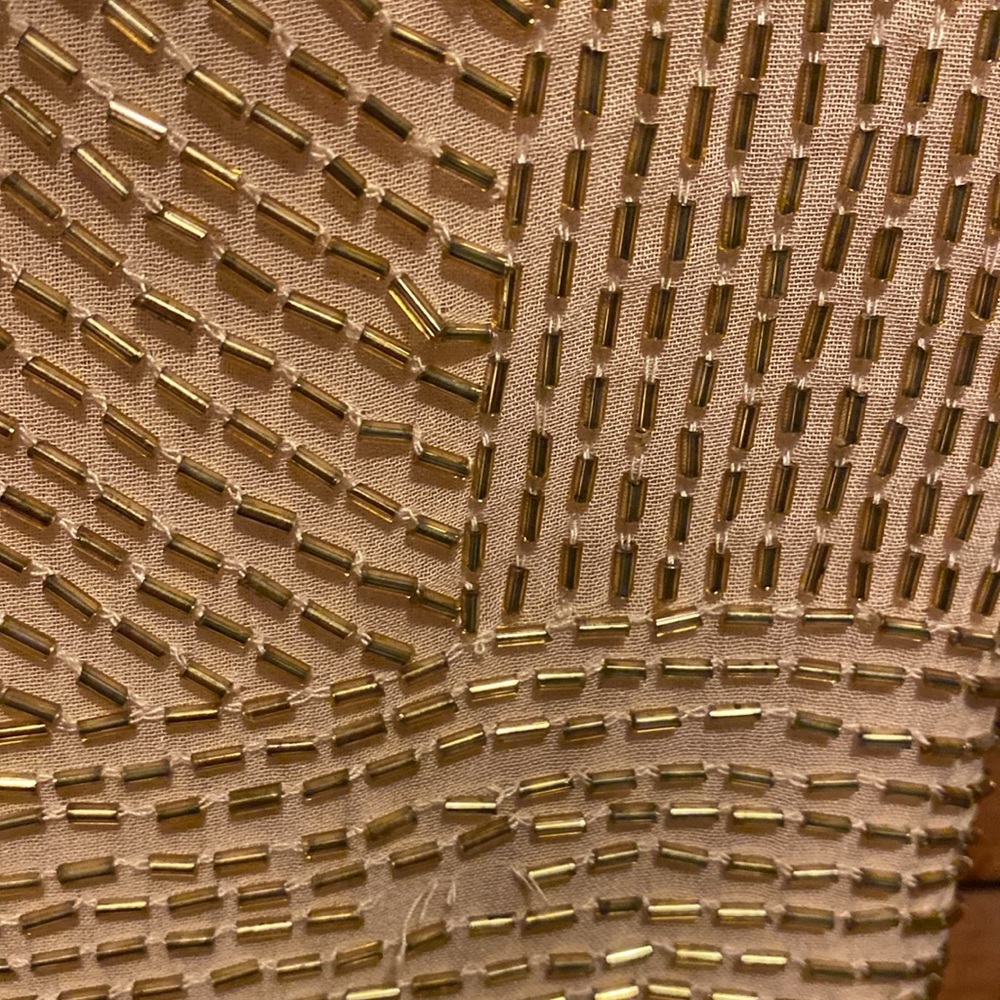 ASOS Gold Textured Dress - Picture 11 of 13